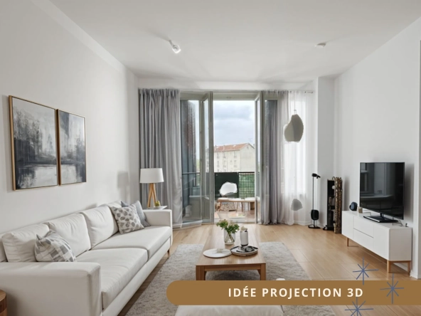 Appartement 38m² avec cave et balcon à Saint-Maur proche RER et place Kennedy