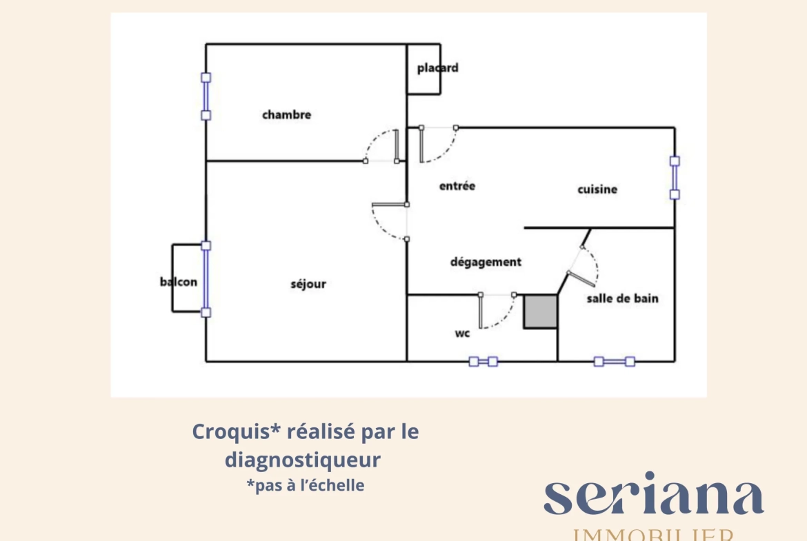 Appartement 38m² avec cave et balcon à Saint-Maur proche RER et place Kennedy 