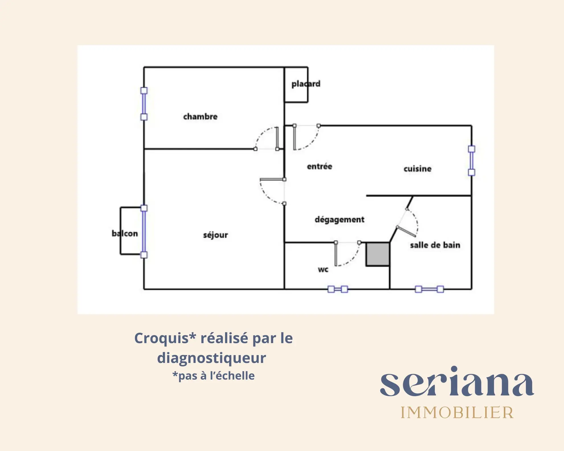 Appartement 38m² avec cave et balcon à Saint-Maur proche RER et place Kennedy 