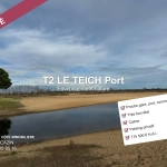 Appartement T2 rénové au Teich proche du port et des plages