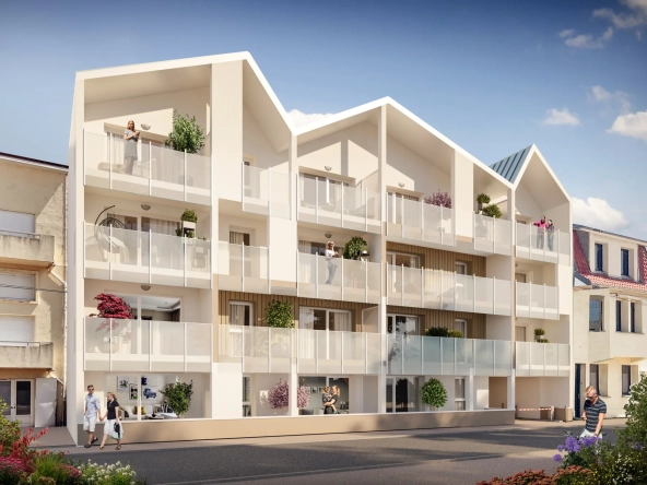 Appartements neufs en bord de mer à Stella – T2 et T3 avec balcon et parking