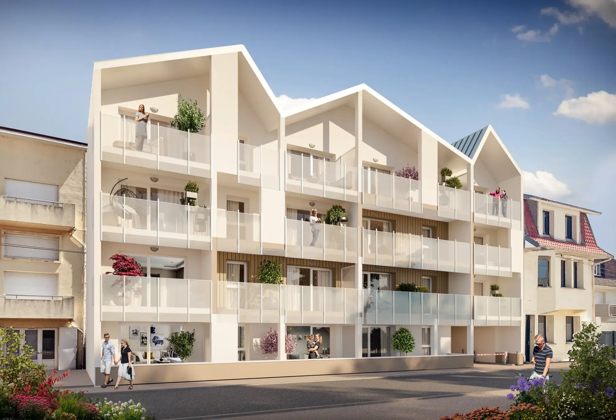 Appartements neufs en bord de mer à Stella – T2 et T3 avec balcon et parking 