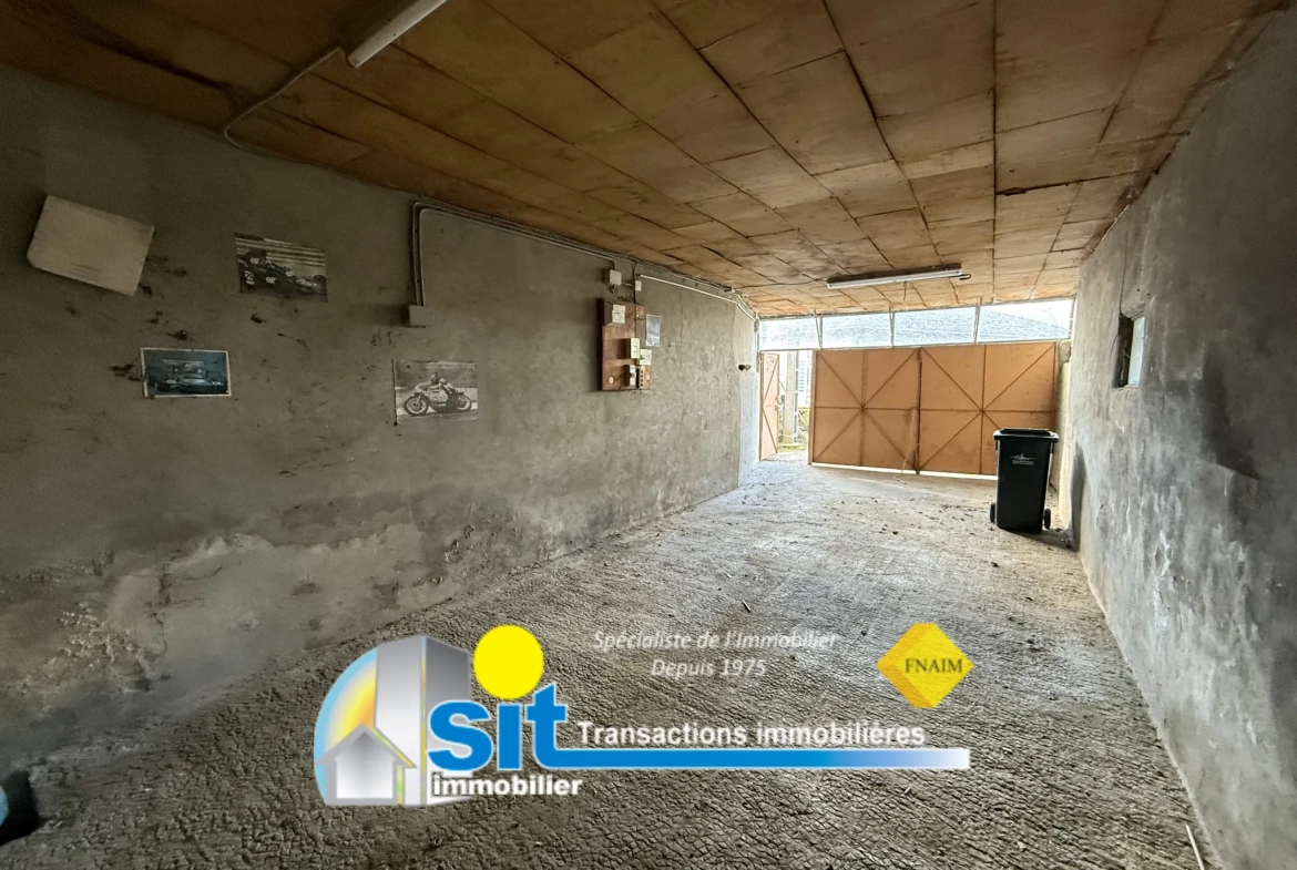 Ferme à rénover à Vernioz - 82 m², terrain 1519 m², proche Vienne 