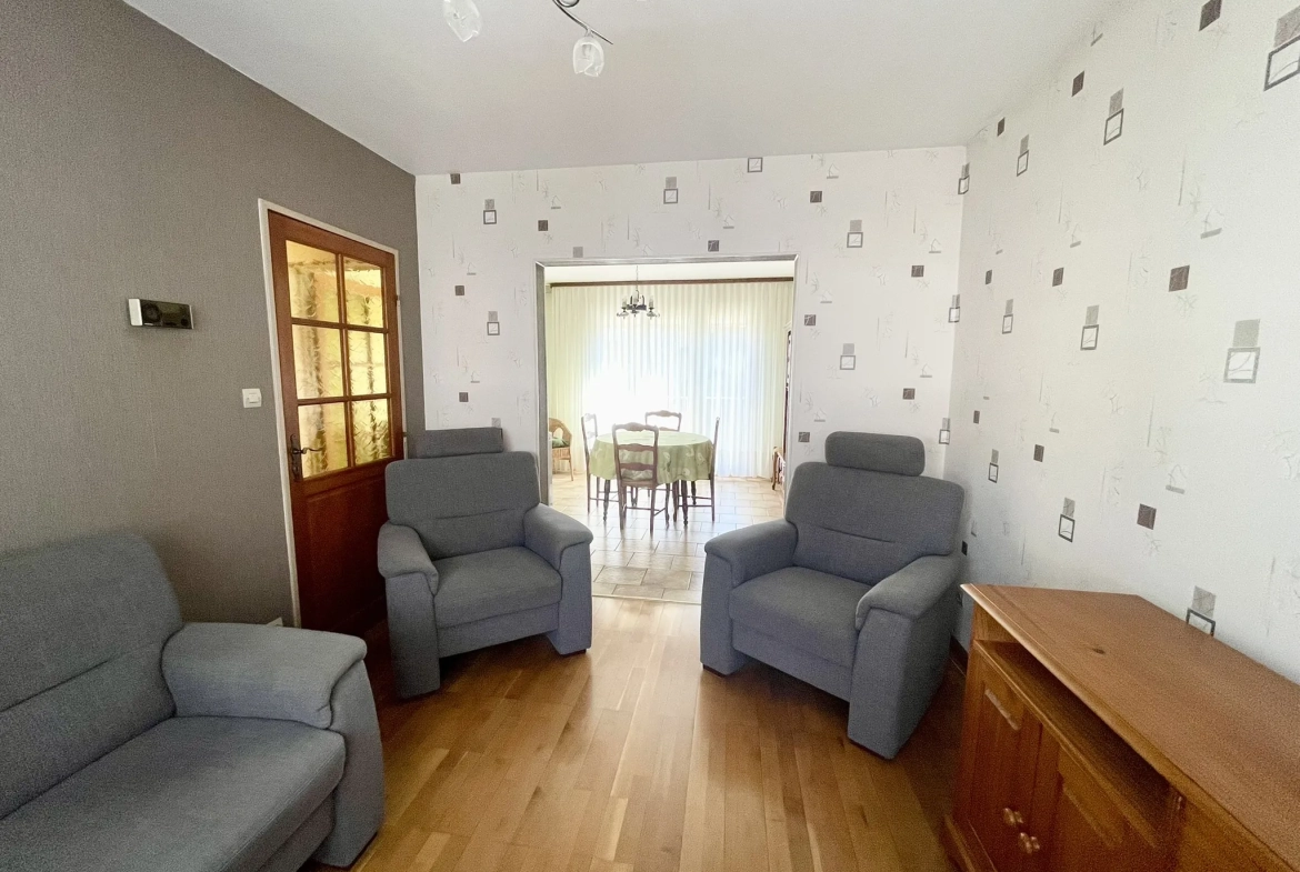 Maison à rénover de 90 m² avec jardin et garage à Mondelange 