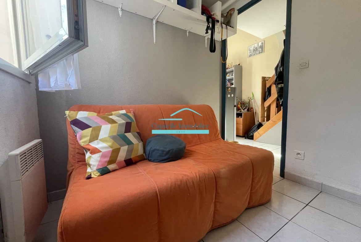 Villa T3 avec jardin et piscine à Vic-la-Gardiole – Résidence sécurisée 