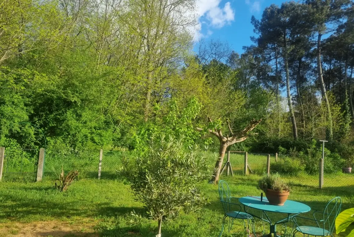 Charmante maison de village de 85 m² avec jardin à Bazas 