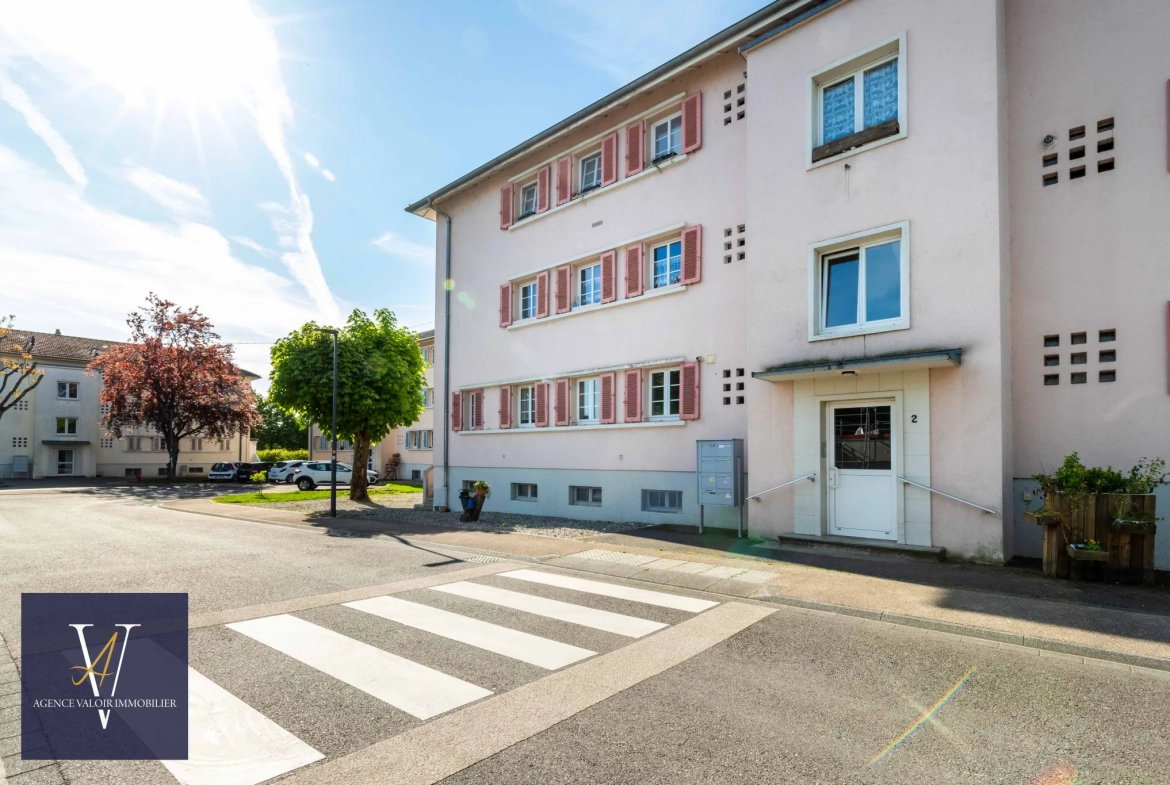 Bel appartement lumineux de 80 m² à Cernay - Résidence calme et proche commodités 