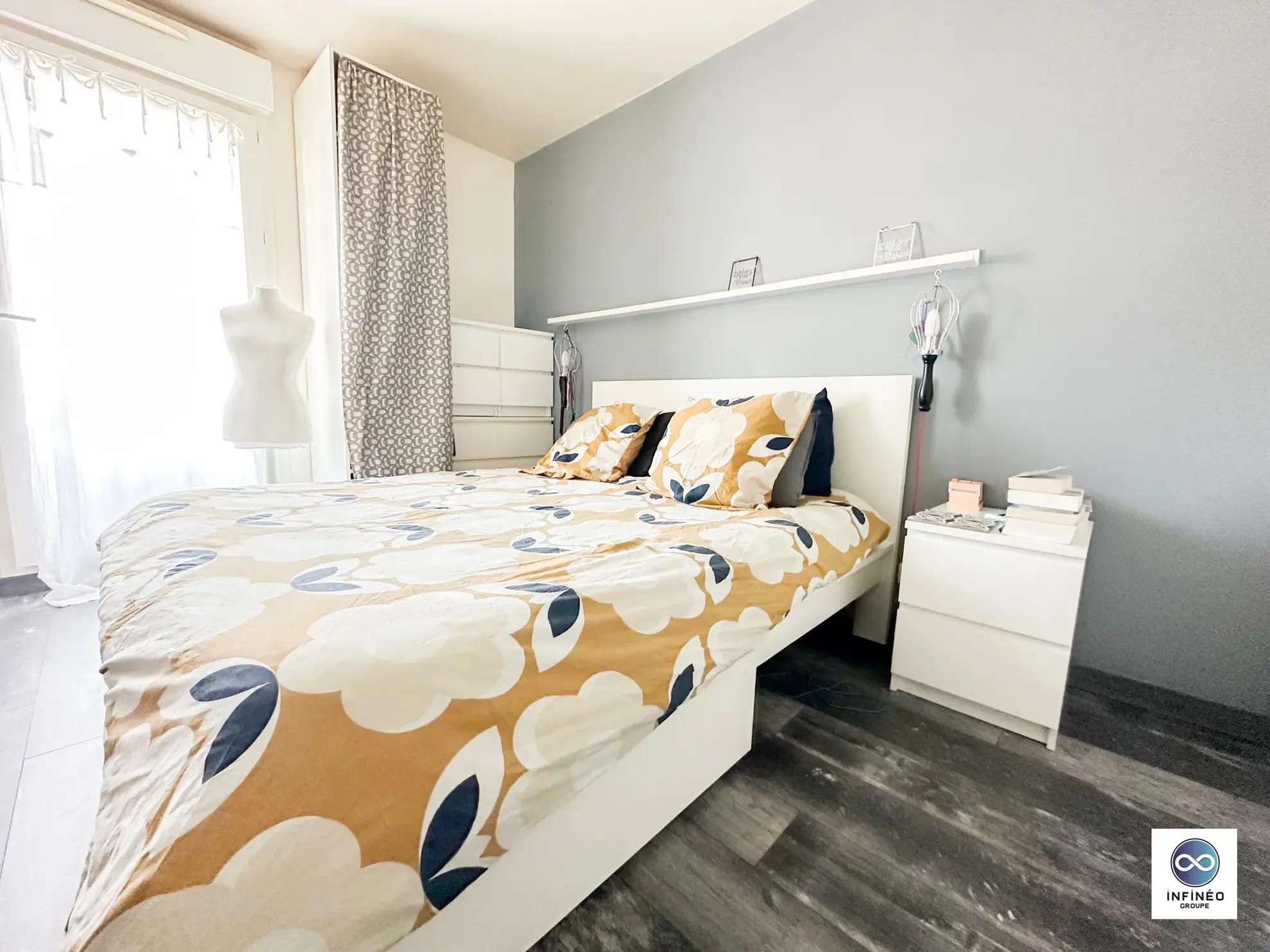 Appartement 4 pièces avec balcon et box à Sainte-Geneviève-des-Bois 