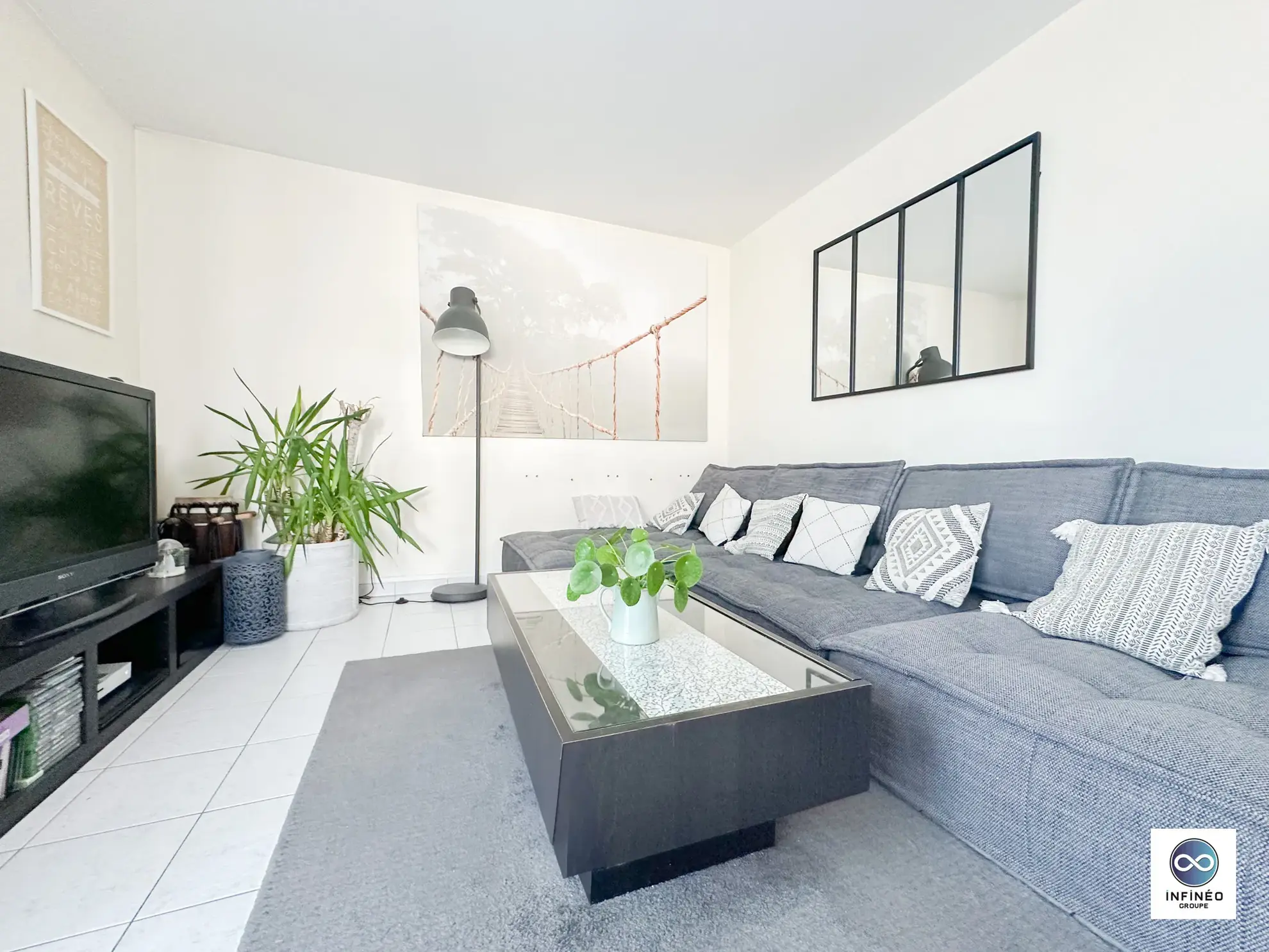 Appartement 4 pièces avec balcon et box à Sainte-Geneviève-des-Bois 