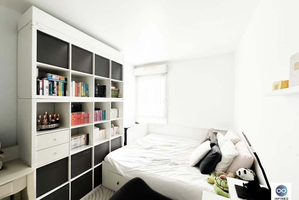 Appartement 4 pièces avec balcon et box à Sainte-Geneviève-des-Bois 