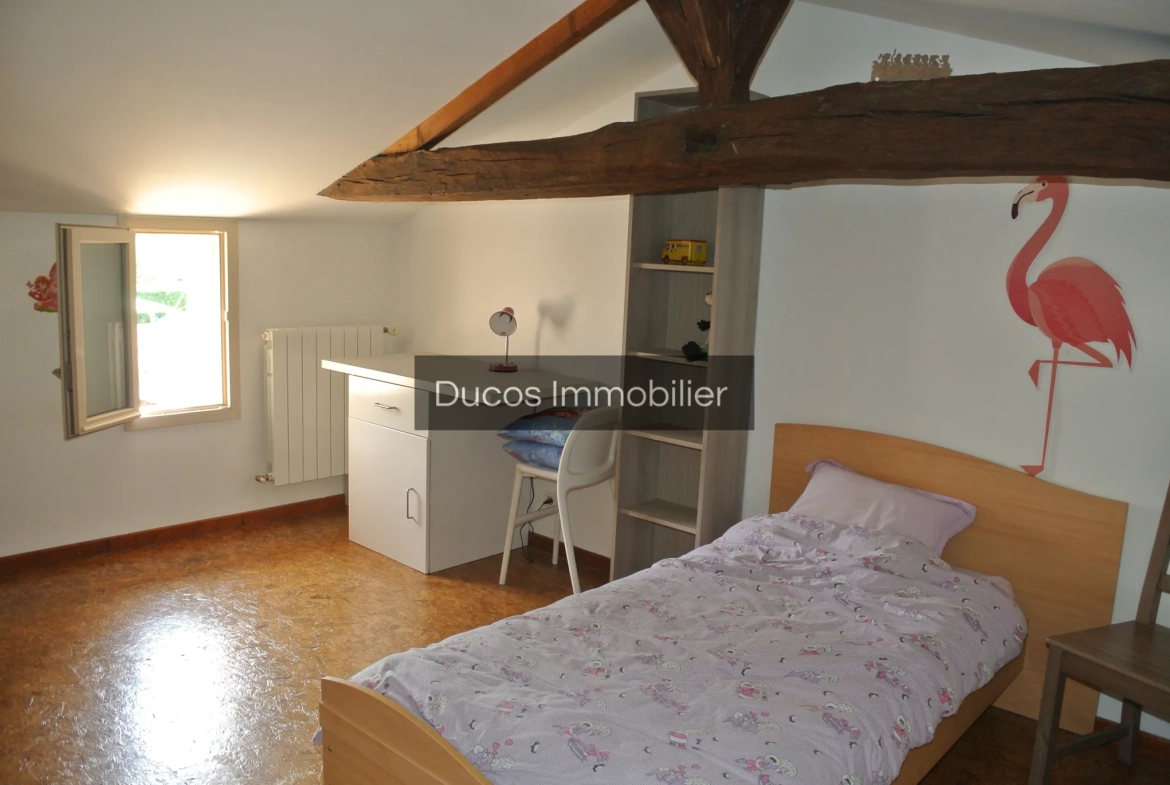 Belle maison familiale rénovée avec 6 chambres et jardin à Le Mas d'Agenais 