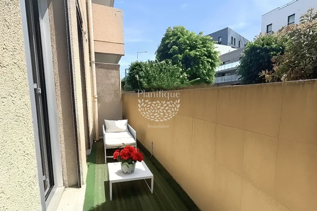 Appartement T2 lumineux avec balcon à Thonon-les-Bains - Résidence sécurisée 