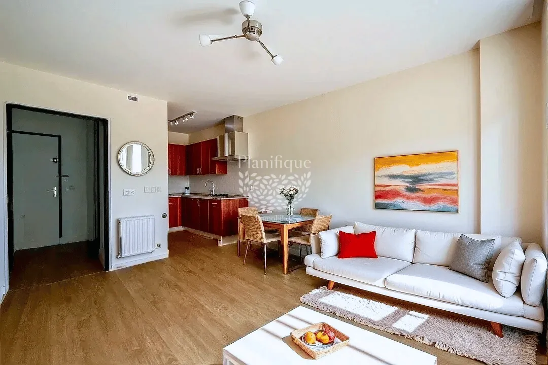 Appartement T2 lumineux avec balcon à Thonon-les-Bains - Résidence sécurisée 