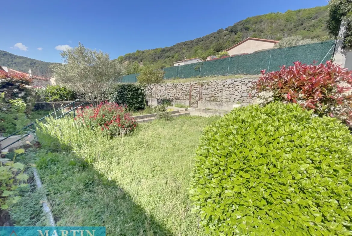 Appartement à vendre à Arles-sur-Tech - Maison 89 m² avec jardin et vue montagne 