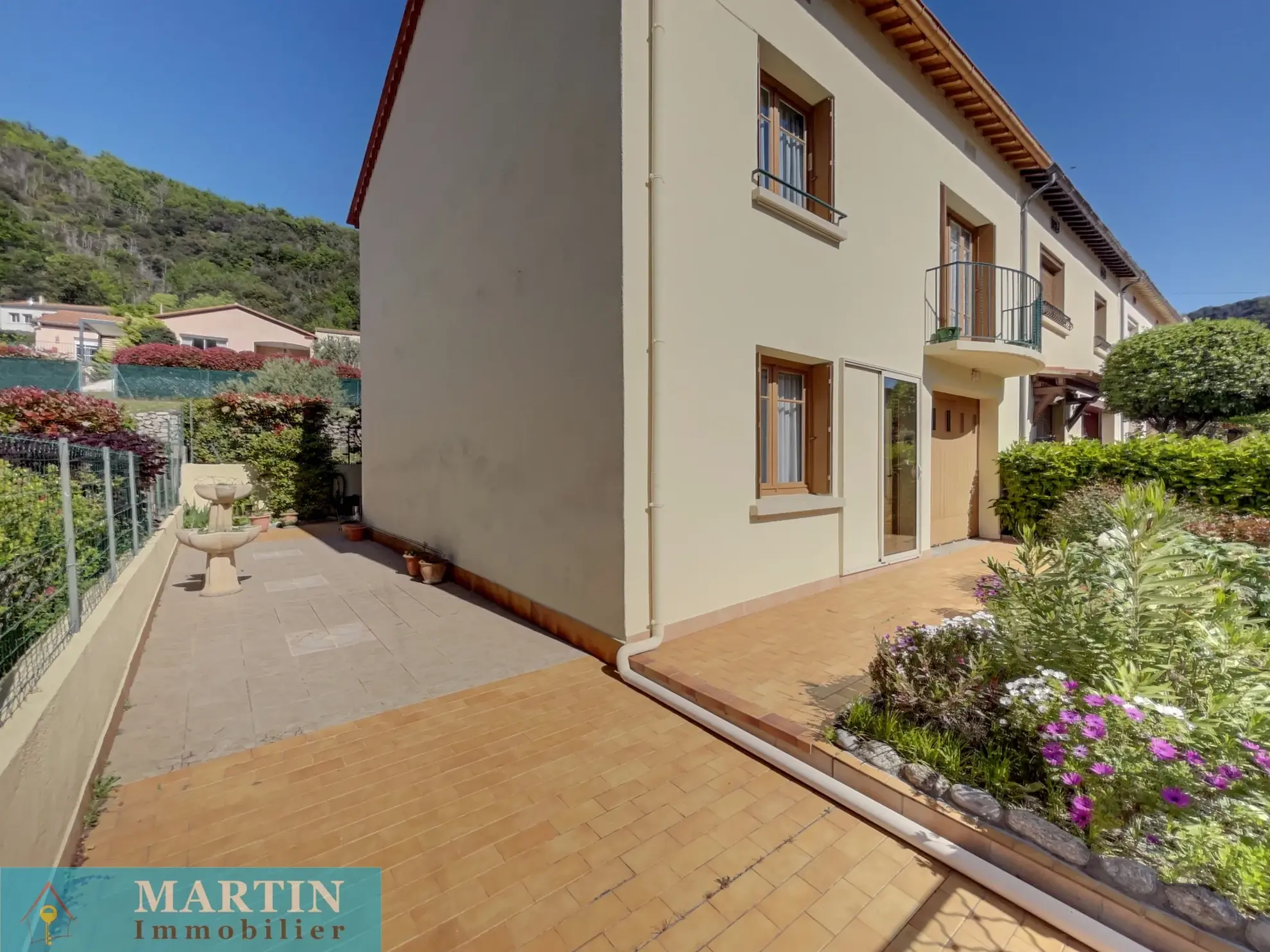 Appartement à vendre à Arles-sur-Tech - Maison 89 m² avec jardin et vue montagne 
