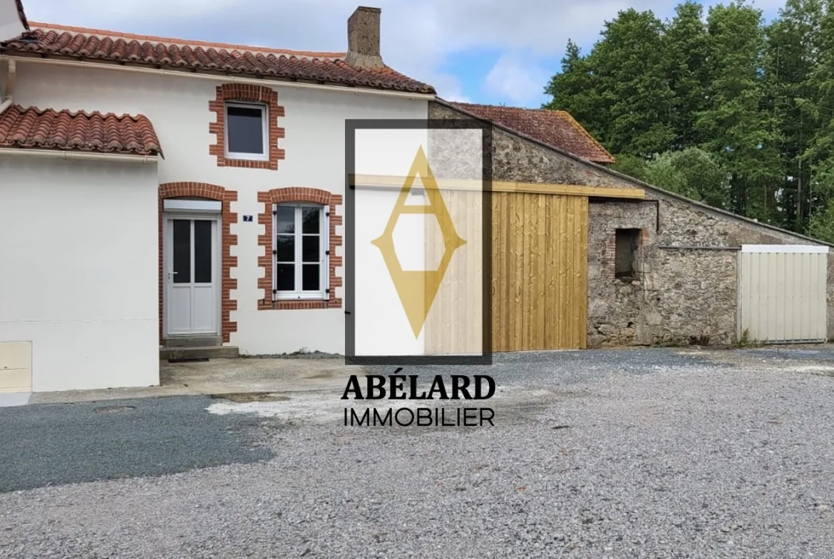 Maison à vendre à Cugand avec 3 chambres, jardin et garage - Résidence paisible 