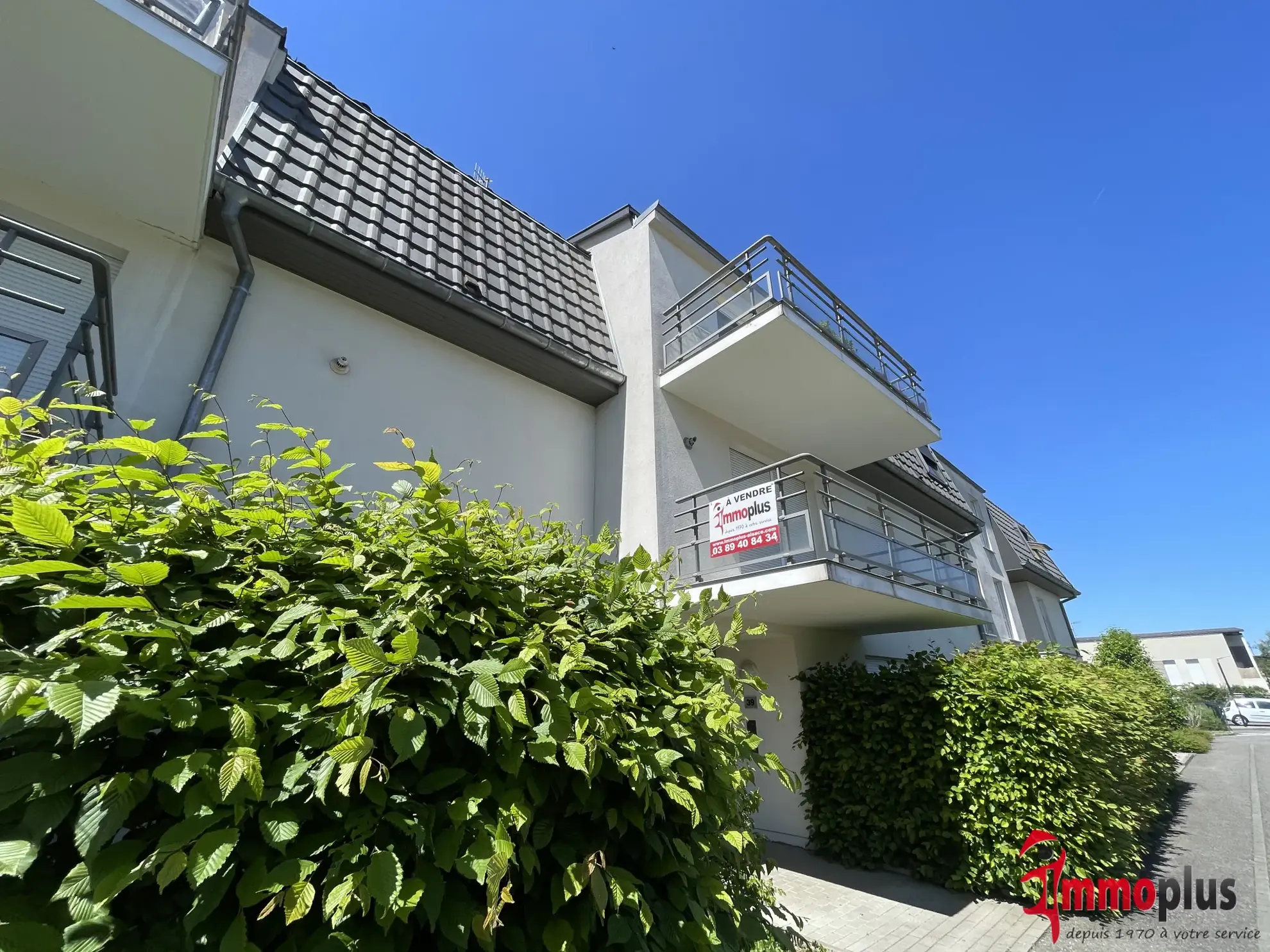 Appartement 3 pièces avec grande terrasse à Sierentz – 64m² 