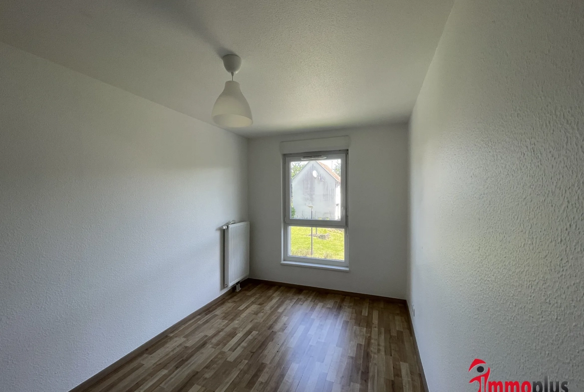 Appartement 3 pièces avec grande terrasse à Sierentz – 64m² 