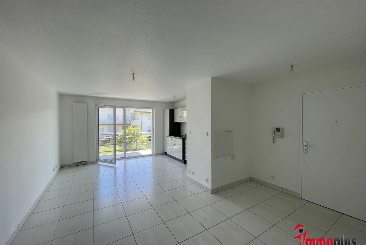 Appartement 3 pièces avec grande terrasse à Sierentz – 64m² 