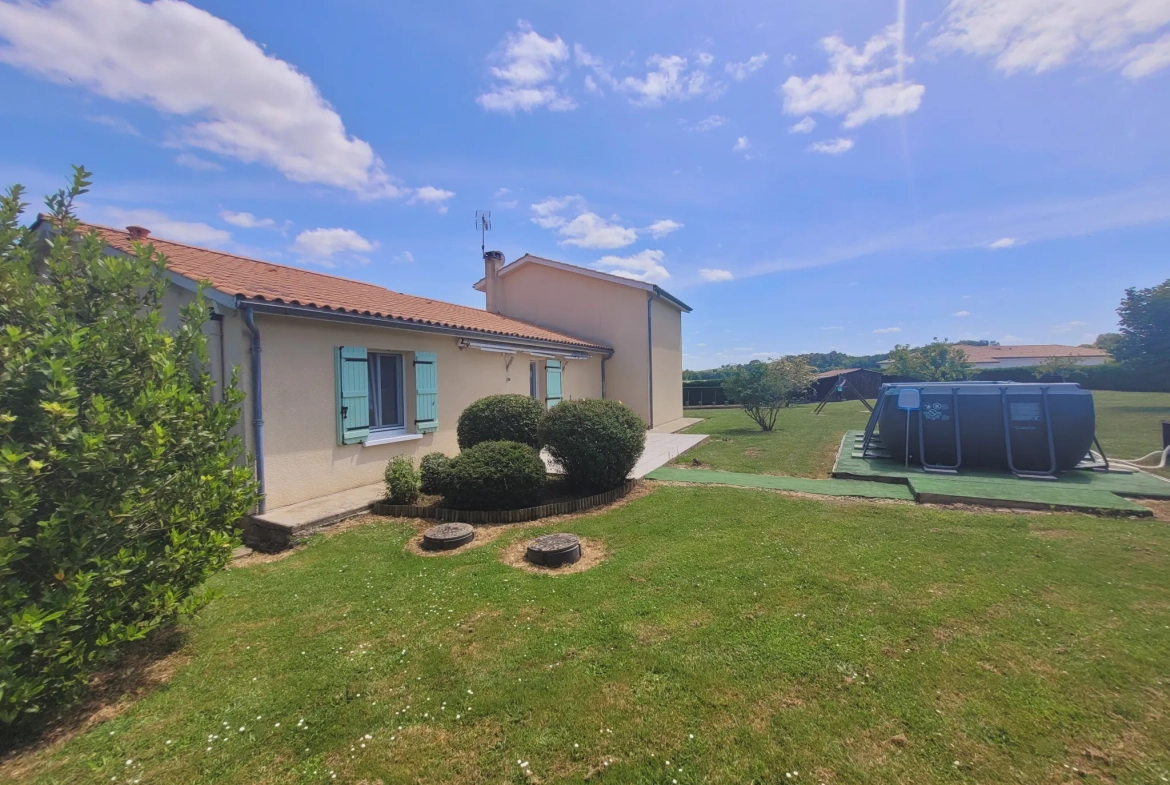 Maison 3 chambres avec sous-sol, proche autoroute à Marmande dans un secteur calme 
