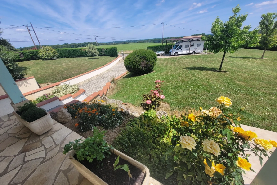 Maison 3 chambres avec sous-sol, proche autoroute à Marmande dans un secteur calme 