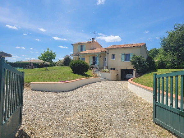Maison 3 chambres avec sous-sol, proche autoroute à Marmande dans un secteur calme