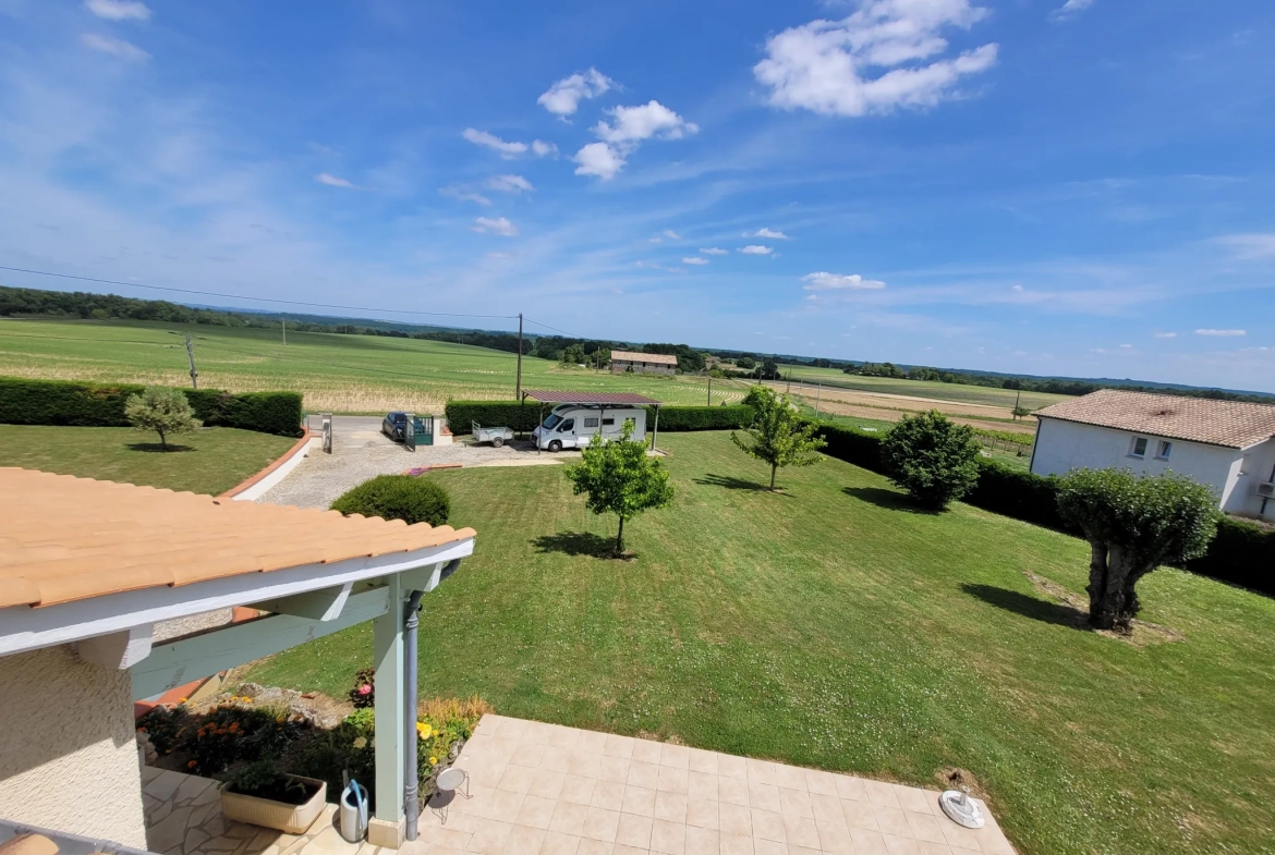 Maison 3 chambres avec sous-sol, proche autoroute à Marmande dans un secteur calme 