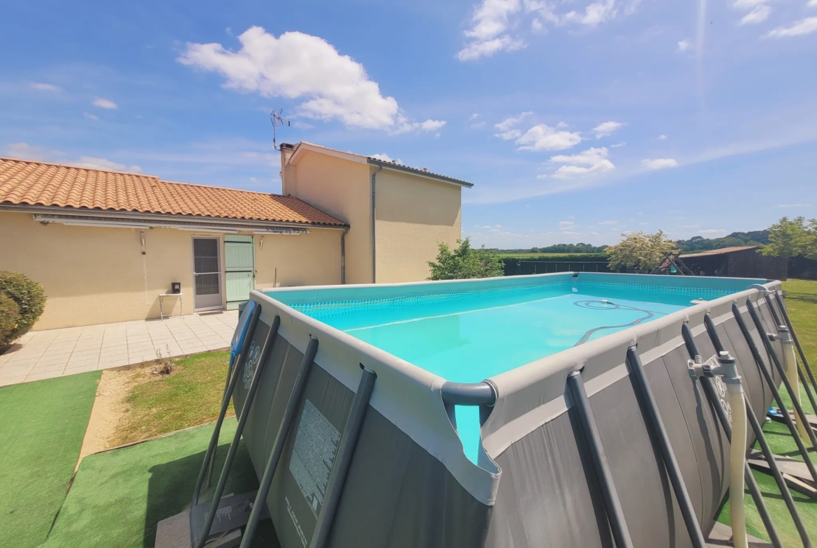 Maison 3 chambres avec sous-sol, proche autoroute à Marmande dans un secteur calme 