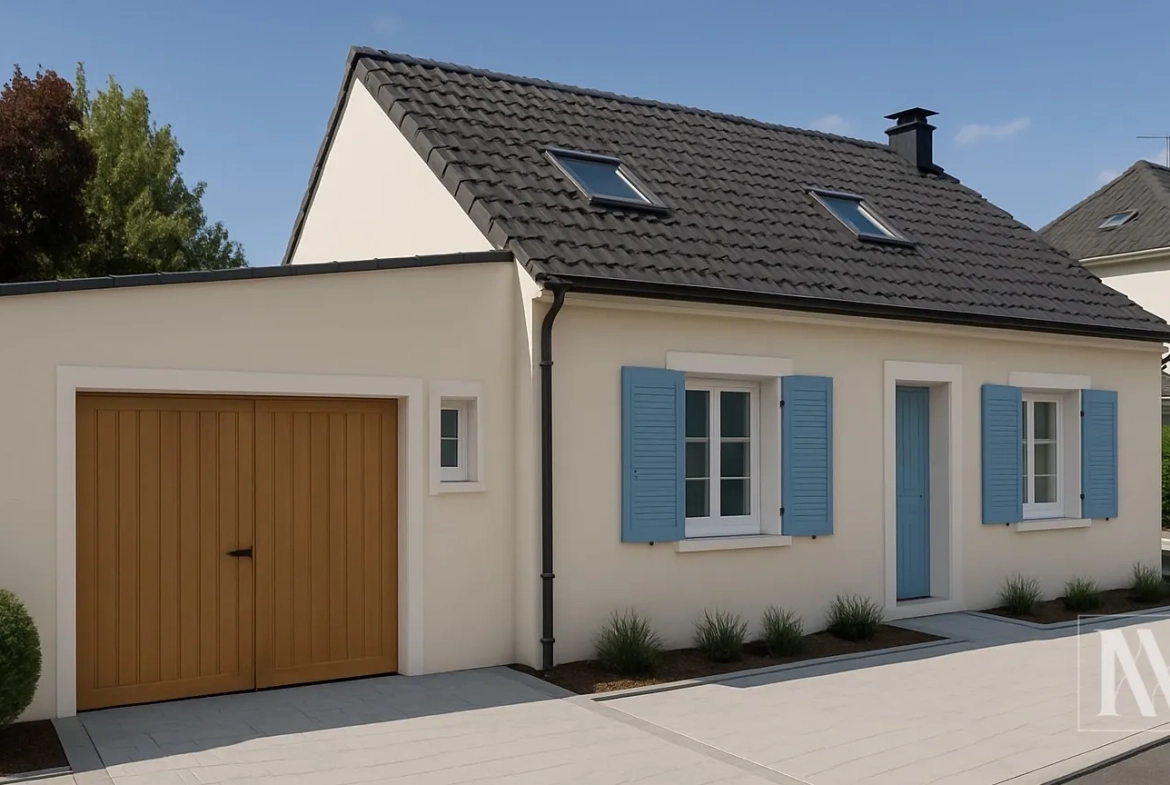 Maison à rénover de 130 m² à Beley près de Troyes avec grand terrain 