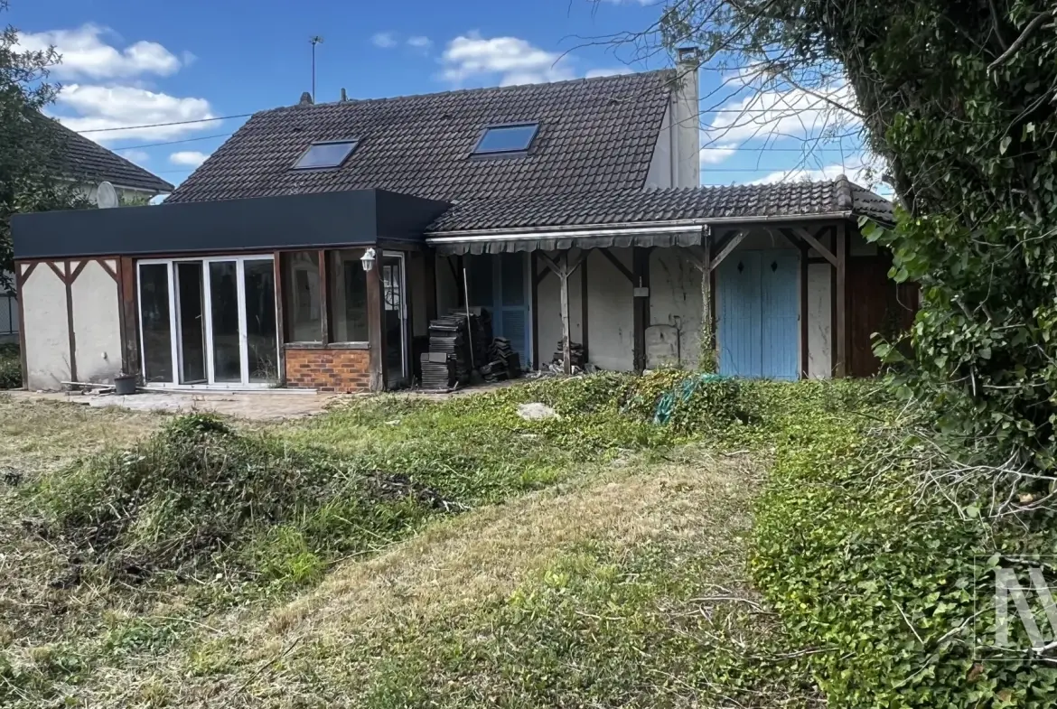 Maison à rénover de 130 m² à Beley près de Troyes avec grand terrain 