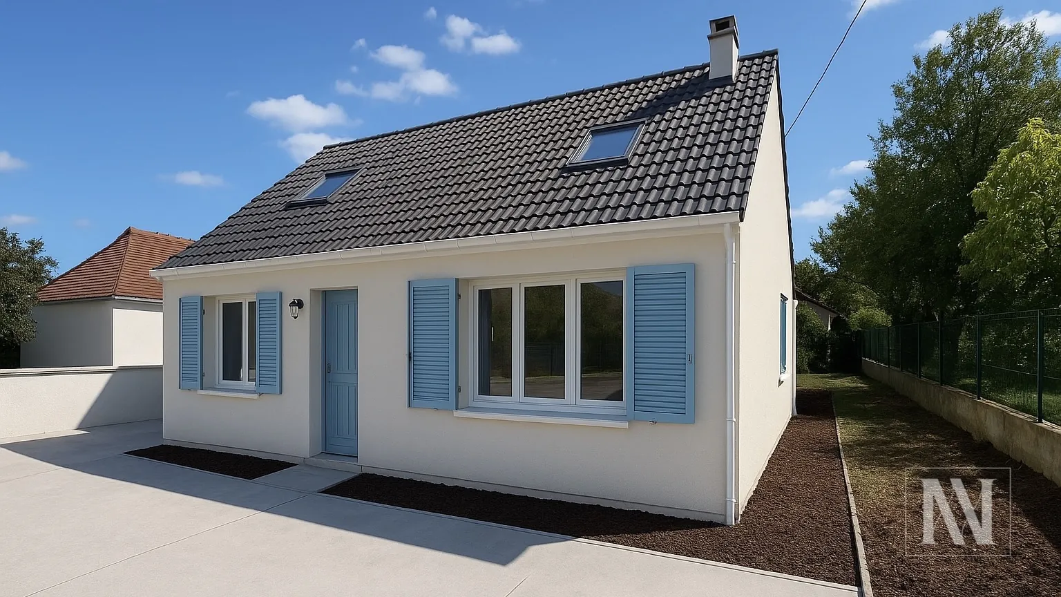 Maison à rénover de 130 m² à Beley près de Troyes avec grand terrain 