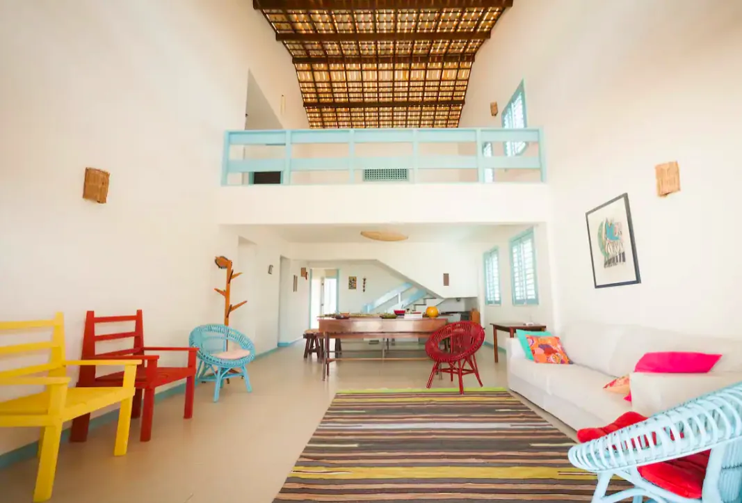 Villa en Front de Mer au Brésil avec Vue Panoramique et Piscine 