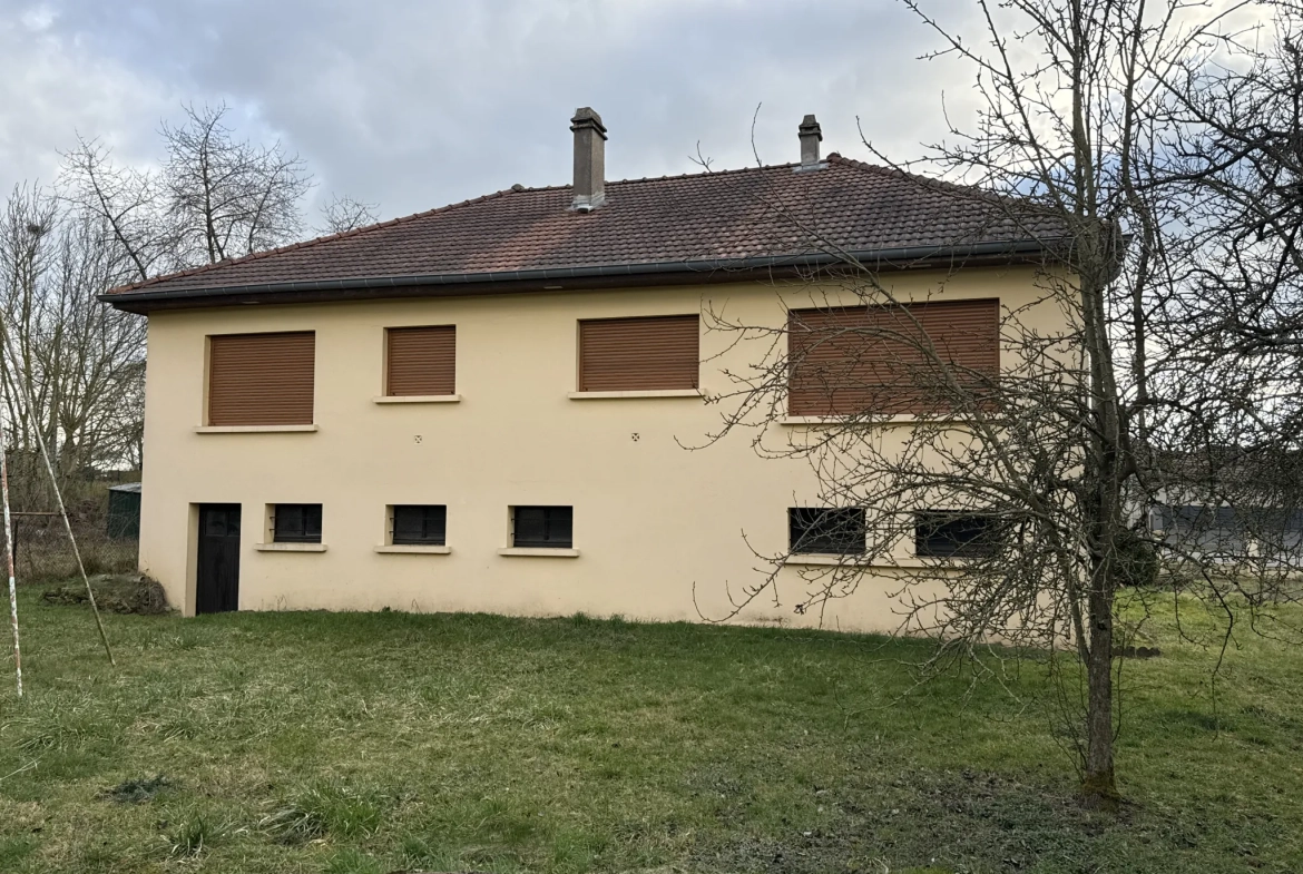 Maison À Vendre à Han-Sur-Nied - 3 Chambres, Garage, Jardin, 199000€ 