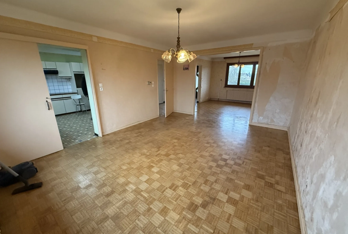 Maison À Vendre à Han-Sur-Nied - 3 Chambres, Garage, Jardin, 199000€ 