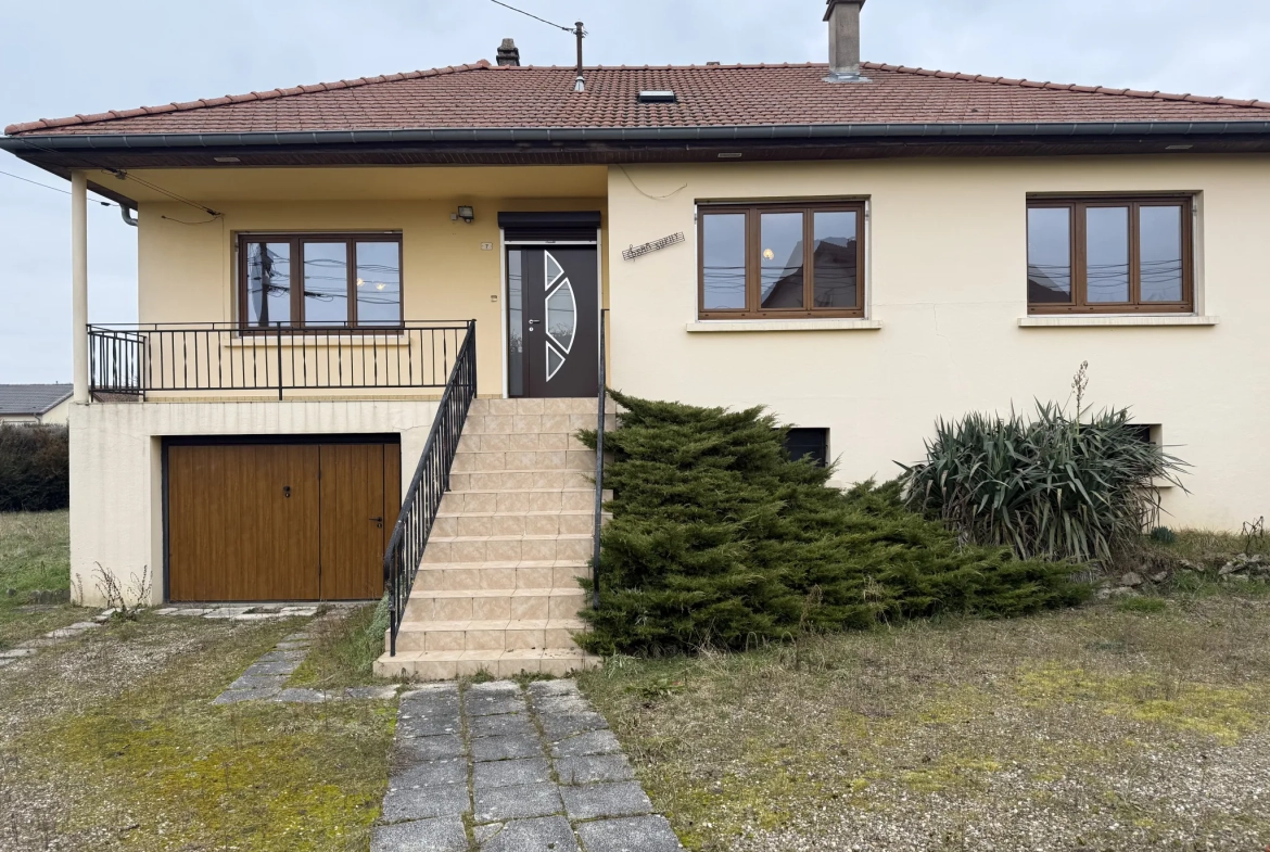 Maison À Vendre à Han-Sur-Nied - 3 Chambres, Garage, Jardin, 199000€ 