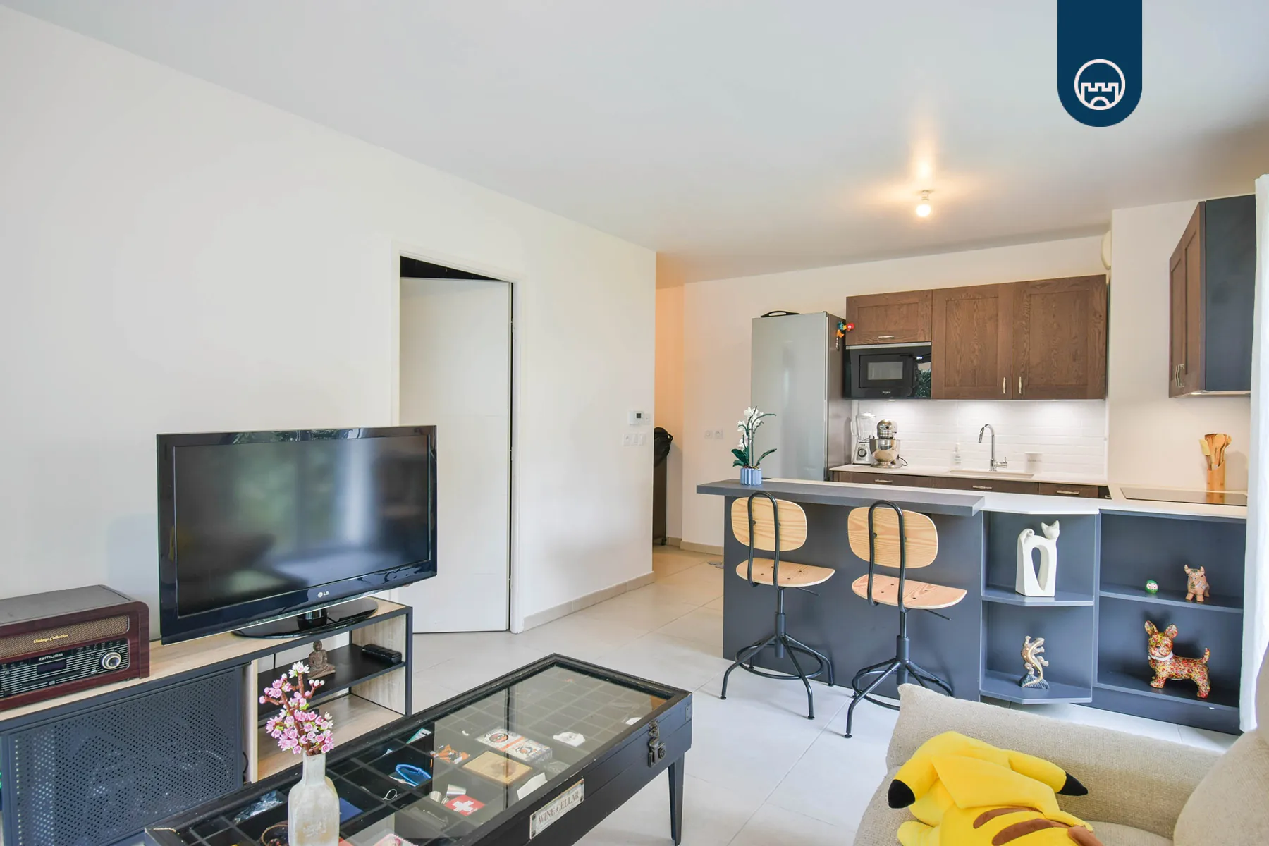 Appartement T2 avec jardin à Nice Gairaut – Résidence récente avec box 