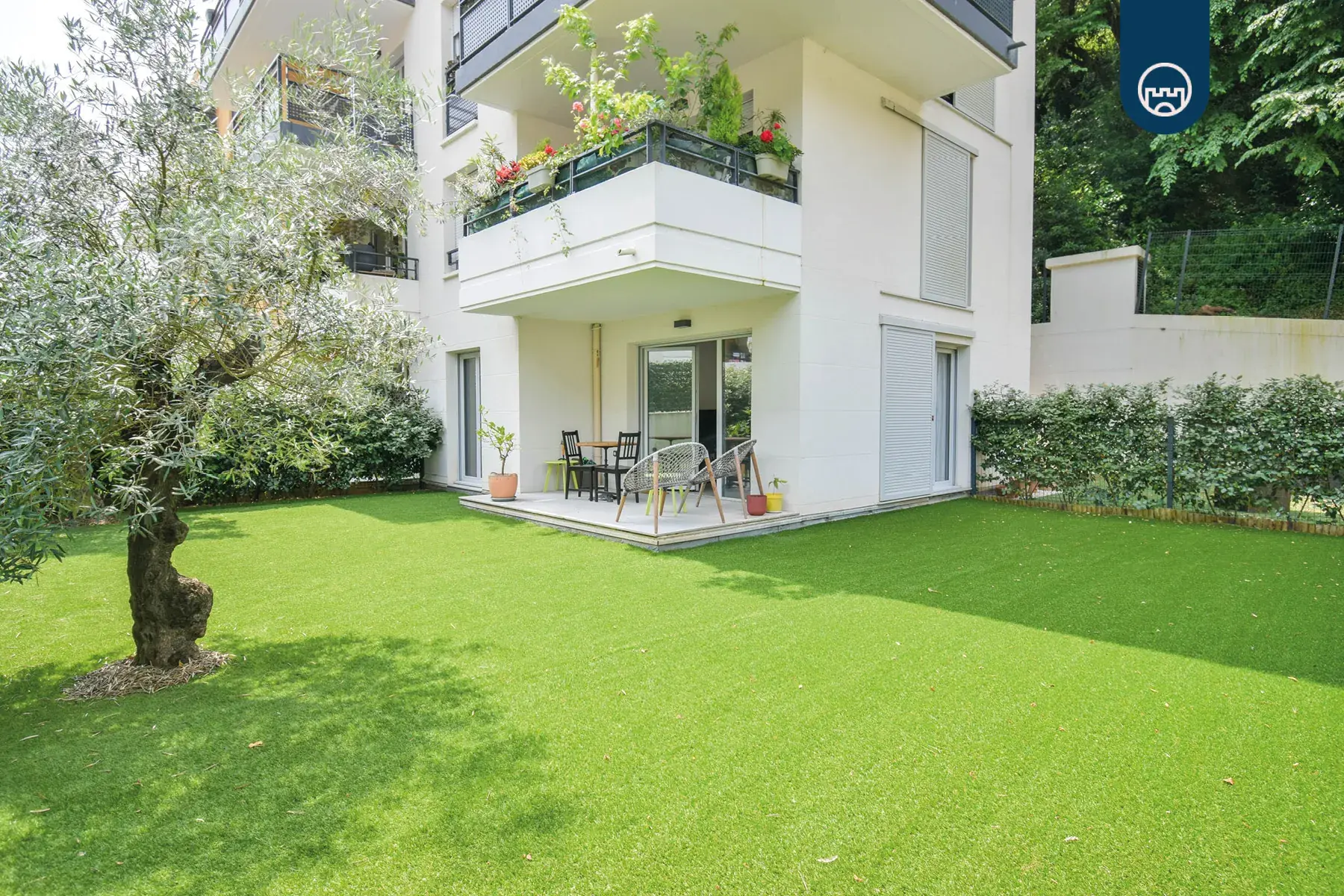 Appartement T2 avec jardin à Nice Gairaut – Résidence récente avec box 