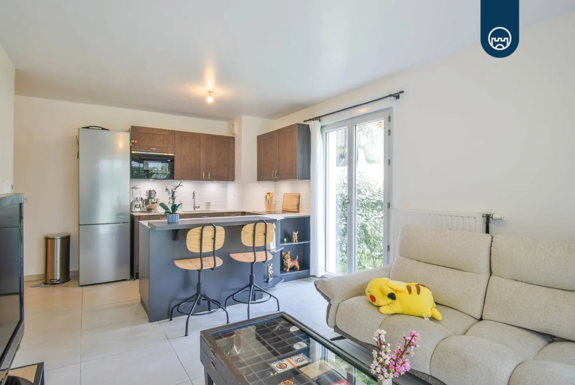 Appartement T2 avec jardin à Nice Gairaut – Résidence récente avec box 