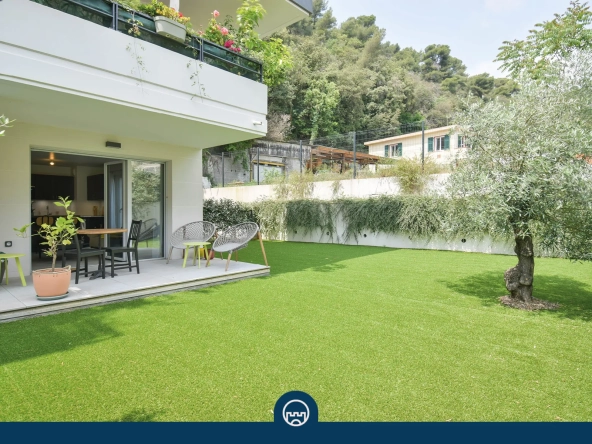 Appartement T2 avec jardin à Nice Gairaut – Résidence récente avec box