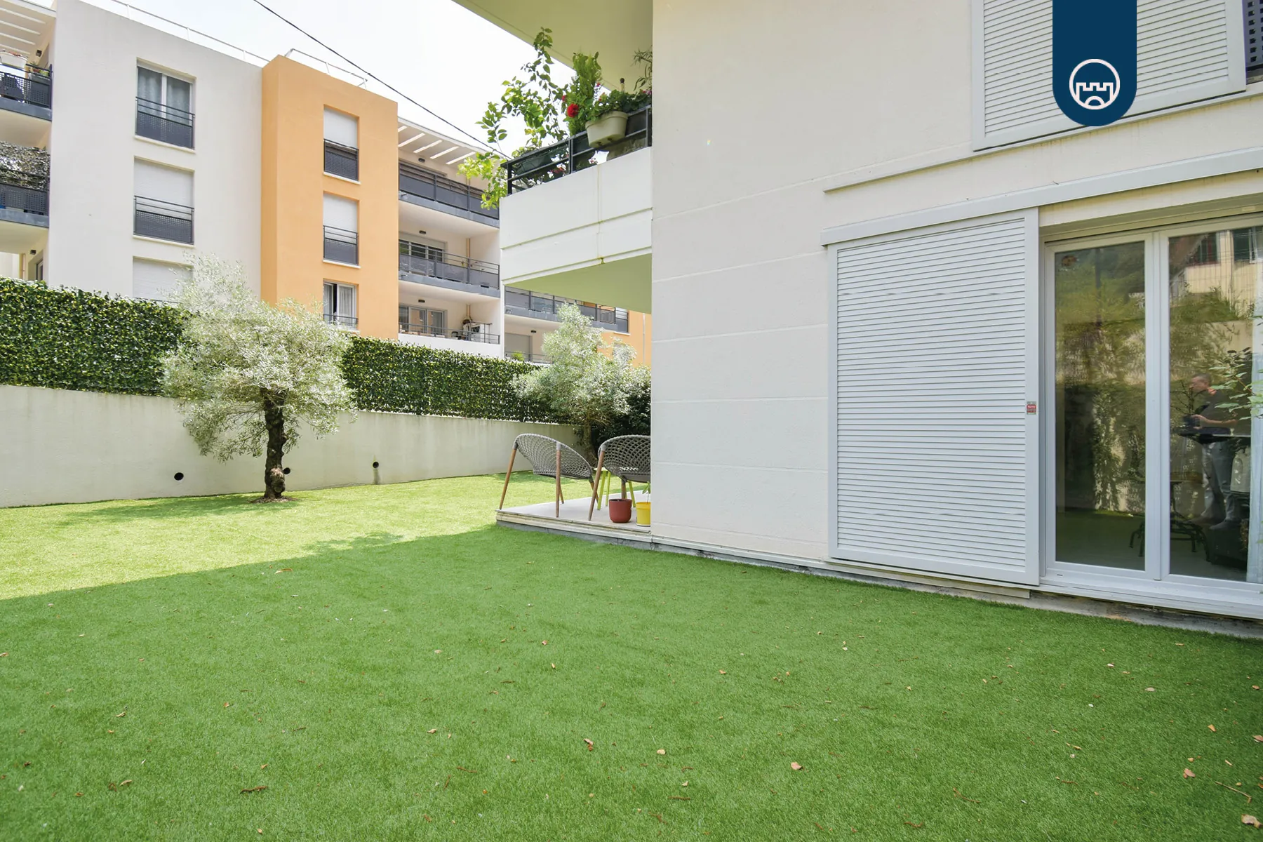 Appartement T2 avec jardin à Nice Gairaut – Résidence récente avec box 