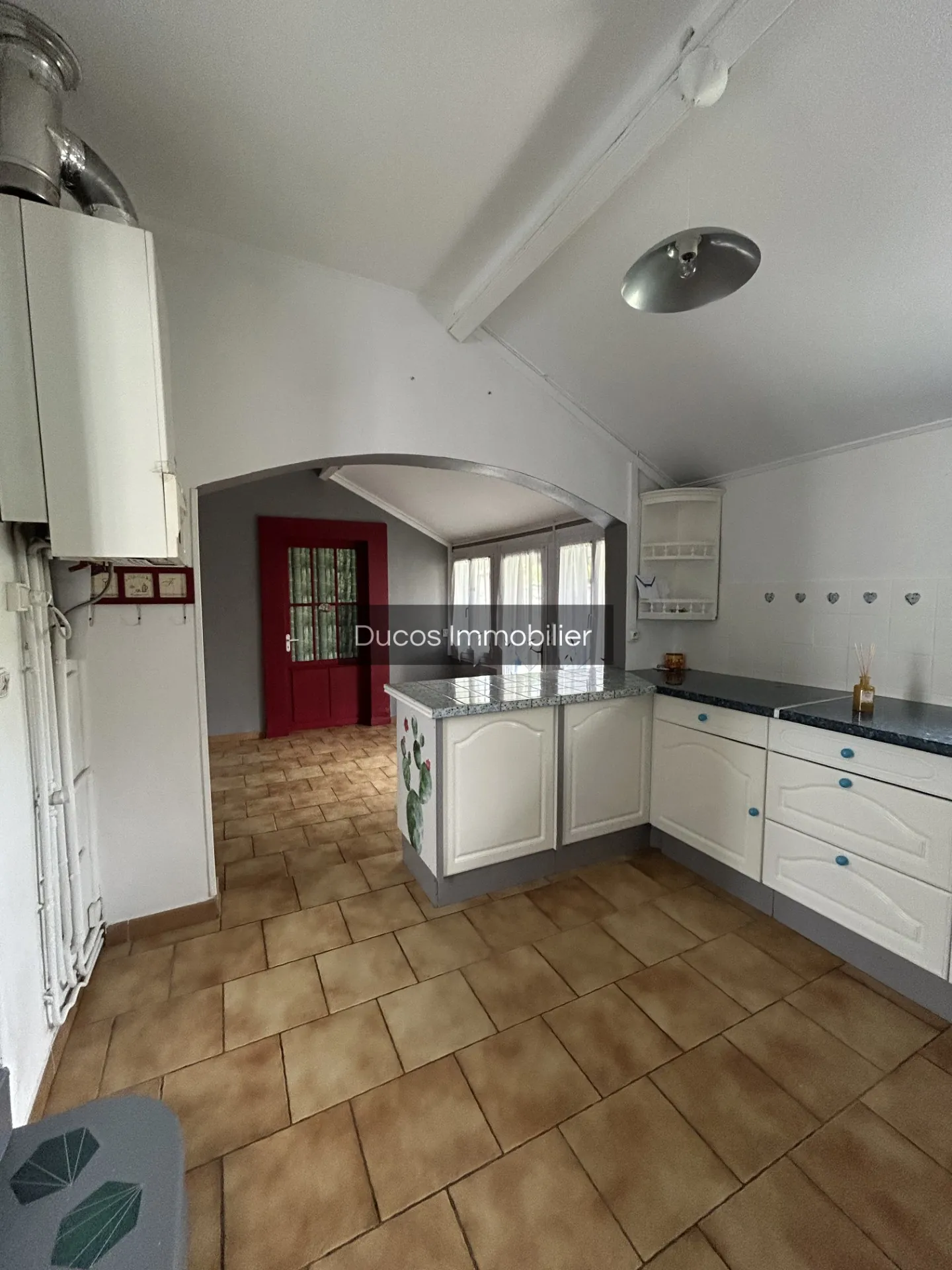 Maison familiale de 2 chambres avec garage et jardin à Marmande 
