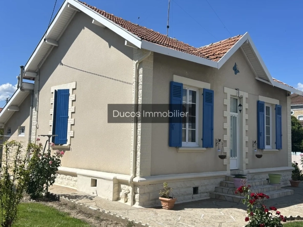 Maison familiale de 2 chambres avec garage et jardin à Marmande