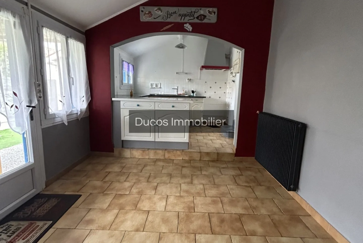 Maison familiale de 2 chambres avec garage et jardin à Marmande 