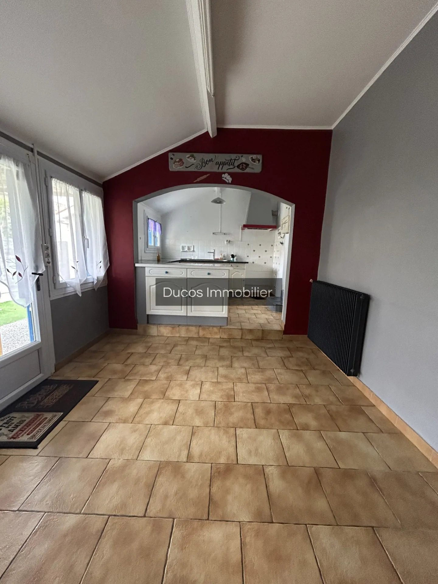 Maison familiale de 2 chambres avec garage et jardin à Marmande 