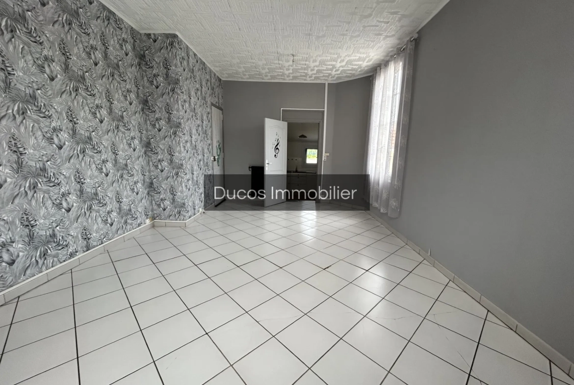 Maison familiale de 2 chambres avec garage et jardin à Marmande 