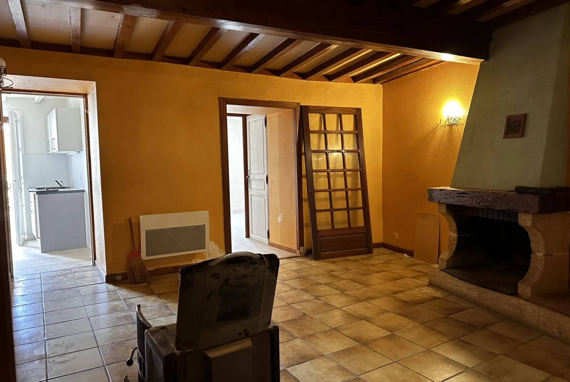 Maison de village en pierres avec jardin à Malras, Limoux, 160 m² 