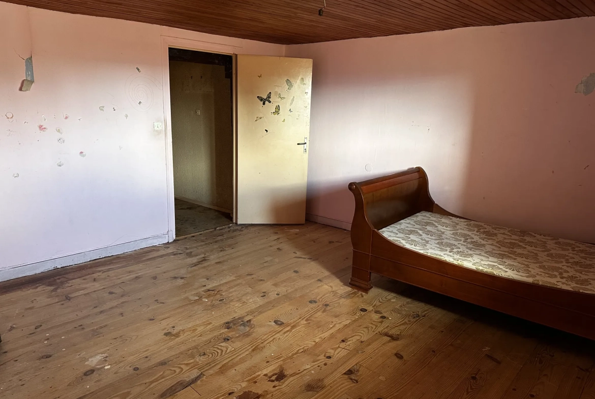 Maison de village en pierres avec jardin à Malras, Limoux, 160 m² 