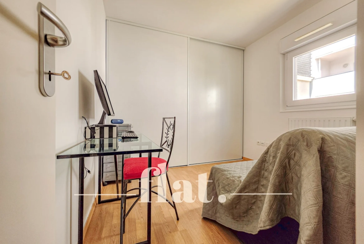 Appartement T3 de 58 m² avec garage à Nantes, proche Beaulieu 