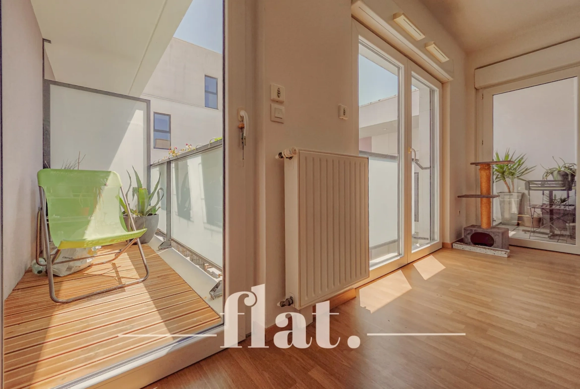 Appartement T3 de 58 m² avec garage à Nantes, proche Beaulieu 