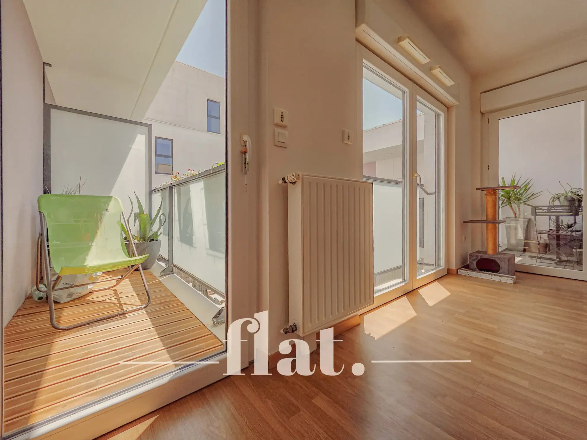 Appartement T3 de 58 m² avec garage à Nantes, proche Beaulieu 